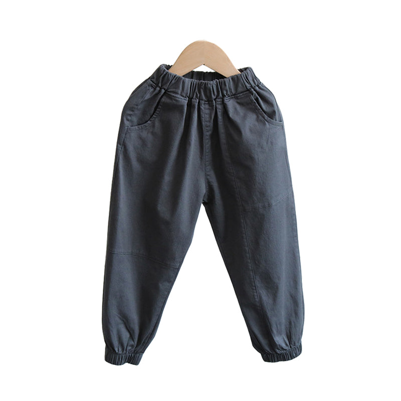 Baby Kid Unisex Solid Color Pants Wholesale 220831327