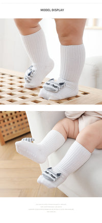 Load image into Gallery viewer, Unisex Animals Cartoon Muslin&amp;Ribbed Accessories Socks Wholesale 22083140
