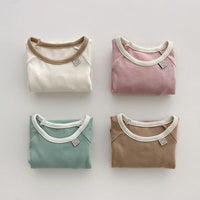 Load image into Gallery viewer, Baby Unisex Color-blocking Rompers Wholesale 220831403
