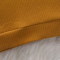 Load image into Gallery viewer, 2 Pieces Set Baby Girls Solid Color Bow Print Tops And Flower Pants Wholesale 220831407
