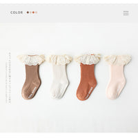 Load image into Gallery viewer, Girls Letters Embroidered Accessories Socks Wholesale 22083141
