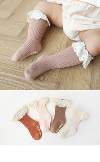 Load image into Gallery viewer, Girls Letters Embroidered Accessories Socks Wholesale 22083141
