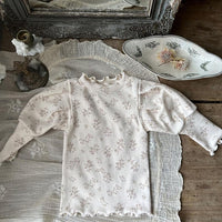 Load image into Gallery viewer, Baby Girls Solid Color Flower Print Tops Wholesale 220831429
