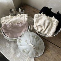 Load image into Gallery viewer, Baby Girls Solid Color Flower Print Tops Wholesale 220831429
