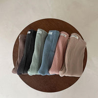 Load image into Gallery viewer, Baby Unisex Solid Color Muslin&amp;Ribbed Pants Wholesale 220831458
