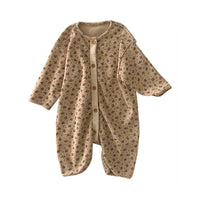 Load image into Gallery viewer, Baby Girls Flower Print Jumpsuits Wholesale 220831480
