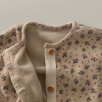 Load image into Gallery viewer, Baby Girls Flower Print Jumpsuits Wholesale 220831480
