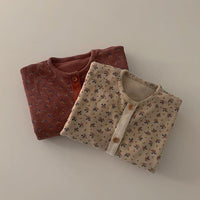 Load image into Gallery viewer, Baby Girls Flower Print Jumpsuits Wholesale 220831480
