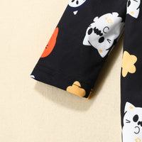 Load image into Gallery viewer, Baby Unisex Animals Cartoon Print Halloween Jumpsuits Wholesale 220831488
