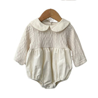 Load image into Gallery viewer, Baby Girls Solid Color Rompers And Dresses Wholesale 220831489
