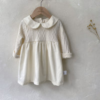 Load image into Gallery viewer, Baby Girls Solid Color Rompers And Dresses Wholesale 220831489
