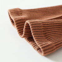 Load image into Gallery viewer, Baby Kid Girls Solid Color Muslin&amp;Ribbed Accessories Socks Wholesale 220831537
