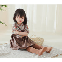 Load image into Gallery viewer, Baby Kid Girls Solid Color Muslin&amp;Ribbed Accessories Socks Wholesale 220831537
