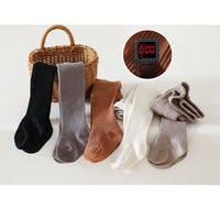 Load image into Gallery viewer, Baby Kid Girls Solid Color Muslin&amp;Ribbed Accessories Socks Wholesale 220831537
