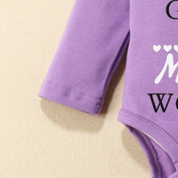 Load image into Gallery viewer, 4 Pieces Set Baby Girls Letters Print Rompers And Flower Pants And Hats And Bow Headwear Wholesale 220831540
