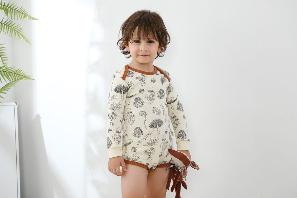 Baby Unisex Plant Graphic Rompers Wholesale 220831546