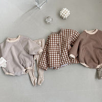 Load image into Gallery viewer, Baby Unisex Color-blocking Rompers Wholesale 220831555
