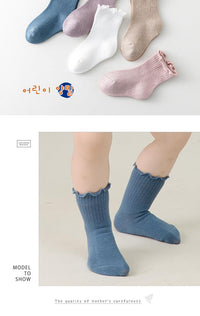 Load image into Gallery viewer, Baby Kid Girls Solid Color Accessories Socks Wholesale 220831566
