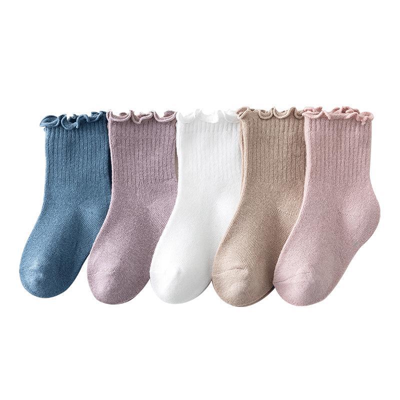Baby Kid Girls Solid Color Accessories Socks Wholesale 220831566