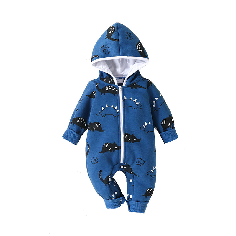 Baby Boys Animals Print Jumpsuits Wholesale 220831570