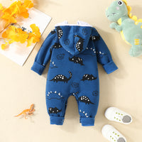 Load image into Gallery viewer, Baby Boys Animals Print Jumpsuits Wholesale 220831570
