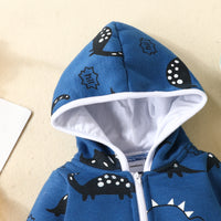 Load image into Gallery viewer, Baby Boys Animals Print Jumpsuits Wholesale 220831570
