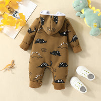 Load image into Gallery viewer, Baby Boys Animals Print Jumpsuits Wholesale 220831570
