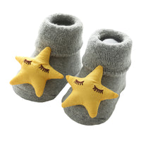 Load image into Gallery viewer, Baby Kid Unisex Cartoon Star Bow Embroidered Accessories Socks Wholesale 22083158
