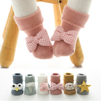 Load image into Gallery viewer, Baby Kid Unisex Cartoon Star Bow Embroidered Accessories Socks Wholesale 22083158
