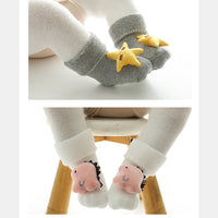 Load image into Gallery viewer, Baby Kid Unisex Cartoon Star Bow Embroidered Accessories Socks Wholesale 22083158
