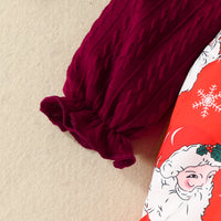 Load image into Gallery viewer, Baby Girls Cartoon Bow Print Christmas Dresses Wholesale 220831581
