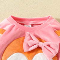 Load image into Gallery viewer, 2 Pieces Set Baby Girls Animals Bow Tops And Pants Wholesale 220831588
