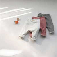 Load image into Gallery viewer, Baby Girls Solid Color Pants Wholesale 22083173
