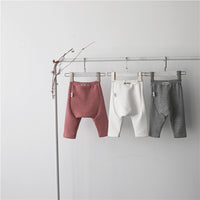 Load image into Gallery viewer, Baby Girls Solid Color Pants Wholesale 22083173
