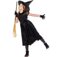 Load image into Gallery viewer, Girls Solid Color Halloween Dresses Wholesale 22090203
