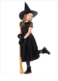Load image into Gallery viewer, Girls Solid Color Halloween Dresses Wholesale 22090203
