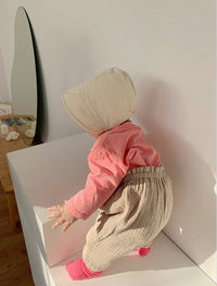 Load image into Gallery viewer, Baby Unisex Solid Color Polka dots Print Pants Wholesale 22090215
