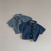 Load image into Gallery viewer, 2 Pieces Set Baby Kid Unisex Solid Color Shirts And Shorts Wholesale 220902156

