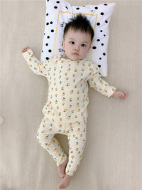 Load image into Gallery viewer, 2 Pieces Set Baby Kid Unisex Fruit Print Tops And Pants Wholesale 22090216
