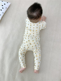 Load image into Gallery viewer, 2 Pieces Set Baby Kid Unisex Fruit Print Tops And Pants Wholesale 22090216
