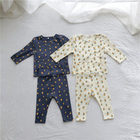 Load image into Gallery viewer, 2 Pieces Set Baby Kid Unisex Fruit Print Tops And Pants Wholesale 22090216
