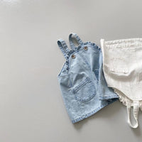 Load image into Gallery viewer, 2 Pieces Set Baby Kid Girls Flower Blouses And Solid Color Dresses Wholesale 220902161
