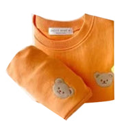 Load image into Gallery viewer, 2 Pieces Set Baby Kid Unisex Cartoon Embroidered Tops And Pants Wholesale 220902174
