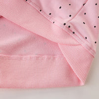Load image into Gallery viewer, Baby Kid Girls Polka dots Cartoon Print Hoodies Swearshirts Wholesale 22090218
