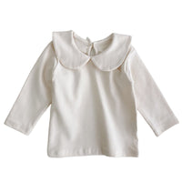 Load image into Gallery viewer, Baby Kid Girls Solid Color Flower Checked Tops Wholesale 220902192
