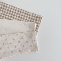 Load image into Gallery viewer, Baby Kid Girls Solid Color Flower Checked Tops Wholesale 220902192
