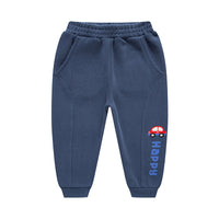 Load image into Gallery viewer, Baby Kid Boys Letters Car Cartoon Muslin&amp;Ribbed Print Pants Wholesale 220902206
