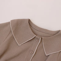 Load image into Gallery viewer, 2 Pieces Set Baby Kid Unisex Solid Color Tops And Pants Wholesale 220902233
