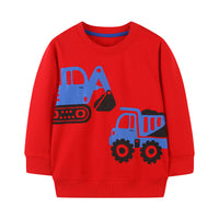 Load image into Gallery viewer, Baby Kid Boys Car Print Hoodies Swearshirts Wholesale 220902352

