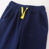 Load image into Gallery viewer, Baby Kid Boys Car Embroidered Ribbon Sports Pants Wholesale 220902356
